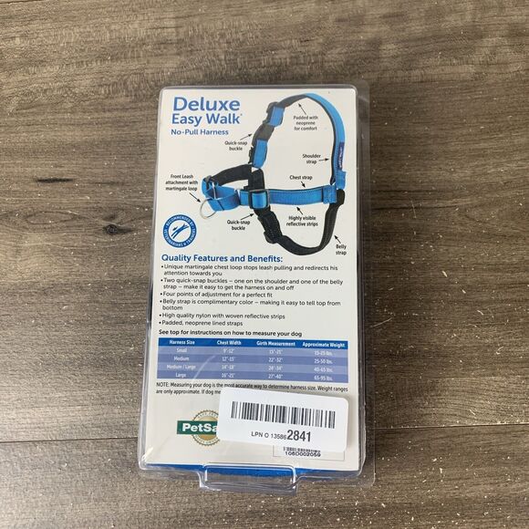 PetSafe Easy Walk Deluxe Dog Harness, No Pull Dog Harness Stops Pulling Choking - Picture 10 of 15